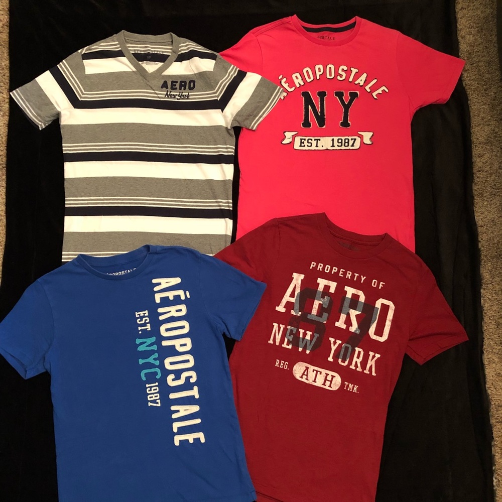 Bundle Aeropostale Tees, Size S